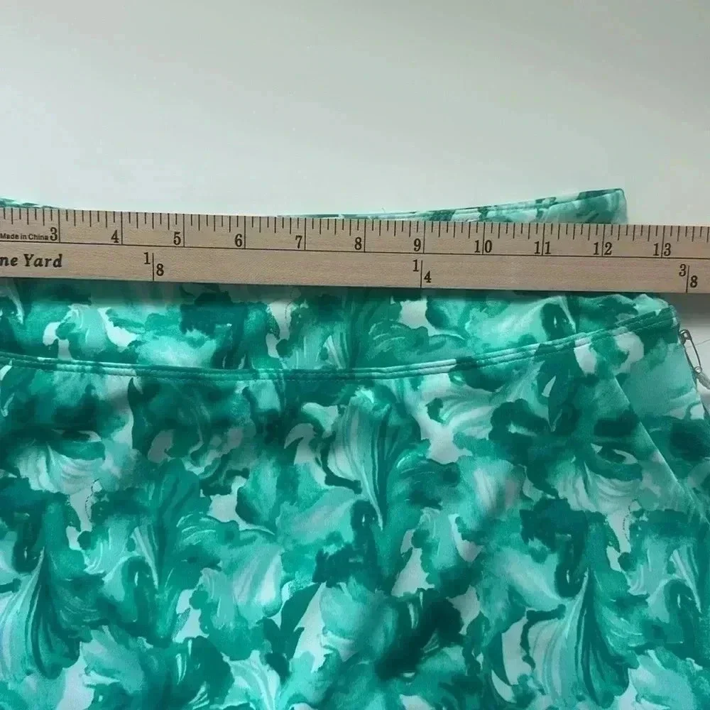 TOMMY BAHAMA Tropic Active A-line Skort Built in Tee holder UPF 50 - Picture 6 of 9